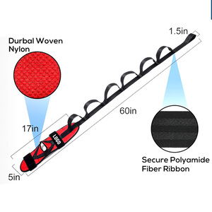 Tùy Chỉnh Unisex Chân & Bê Cáng Dây Đeo Polyester Yoga Kéo Dài Ban Nhạc Chân Căng Vành Đai Chân Chân Kéo Dài Dây Đeo - Product Image 4