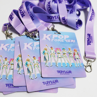 Tarjeta de Identificación Personalizada Kofei con Cordón NFC de PVC, Diseño Ecológico con Orificio para Conferencias y Empleados