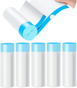 Bolsas de Basura con Cordón de PE Sin Lágrimas, Sin Perfume y Reciclables/Desechables, Personalizables con Marca e Impresión para Uso en Baño y Cocina - Product Image 1