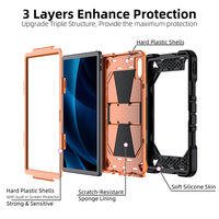 Étui antichoc en silicone pour Lenovo Idea Tab 11 TB336/Tab M11 K11 TB330 avec bandoulière, support intégré et protection d'écran