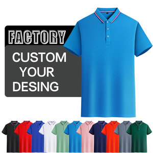 Camisa de Verano para Hombre, Tejida a Medida, Cuello Alto, Manga Corta, Secado Rápido, Estilo <span class=keywords><strong>Safari</strong></span>, Informal, para Negocios - Product Image 2