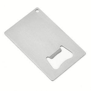 Bulk <b>Promotional</b> Metal Business <b>Card</b> Bottle Opener Stainless Steel 85x54mm Beer Bottle Opener - Product Image 4