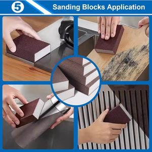 Blocco Spugna Abrasiva Morbida 100mm*70mm*25mm per Levigatura a Secco di <span class=keywords><strong>Legno</strong></span>, Cartongesso, Metallo, Vetro - OEM ODM - Product Image 6