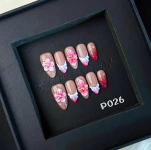 Appuyez sur les ongles <span class=keywords><strong>grossiste</strong></span> 100% ongles en acrylique faits à la main prix usine - Product Image 5