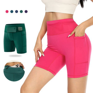 Shorts <span class=keywords><strong>de</strong></span> <span class=keywords><strong>compression</strong></span> personnalisés pour femmes, séchage rapide, réfléchissants, pour hommes, marathon, course à pied, entraînement, cyclisme, fitness, yoga - Product Image 1