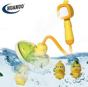 New bé tắm vòi hoa sen đầu bồn tắm đồ chơi phun bé phun nước điện vòi hoa sen phun nước đồ chơi nước tắm Vịt vòi hoa sen đầu cho trẻ em - Product Image 2