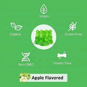 סוכריות גומי אורגניות של אצות ים בטעם OEM - תוספי תזונה צמחיים תומכים למבוגרים ולילדים עם טיפוח עור וירידה במשקל - Product Image 2