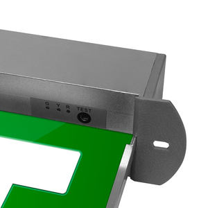 4 Wát lửa an toàn lõm LED khẩn cấp Exit dấu hiệu ánh sáng 3.6V Ni-Cd Pin AC85V-265V nhôm + Acrylic - Product Image 4