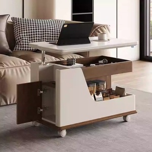 Tavolino da Salotto, Arredamento per la Casa, Tavolino Laterale in <span class=keywords><strong>Legno</strong></span>, Tavolino dal Design Moderno, Tavolino con Pannello in <span class=keywords><strong>Legno</strong></span> - Product Image 4