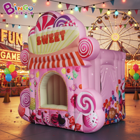 Tente gonflable personnalisée pour stand de crème glacée, stand de limonade gonflable, kiosque alimentaire, stand de concession gonflable publicitaire pour carnaval