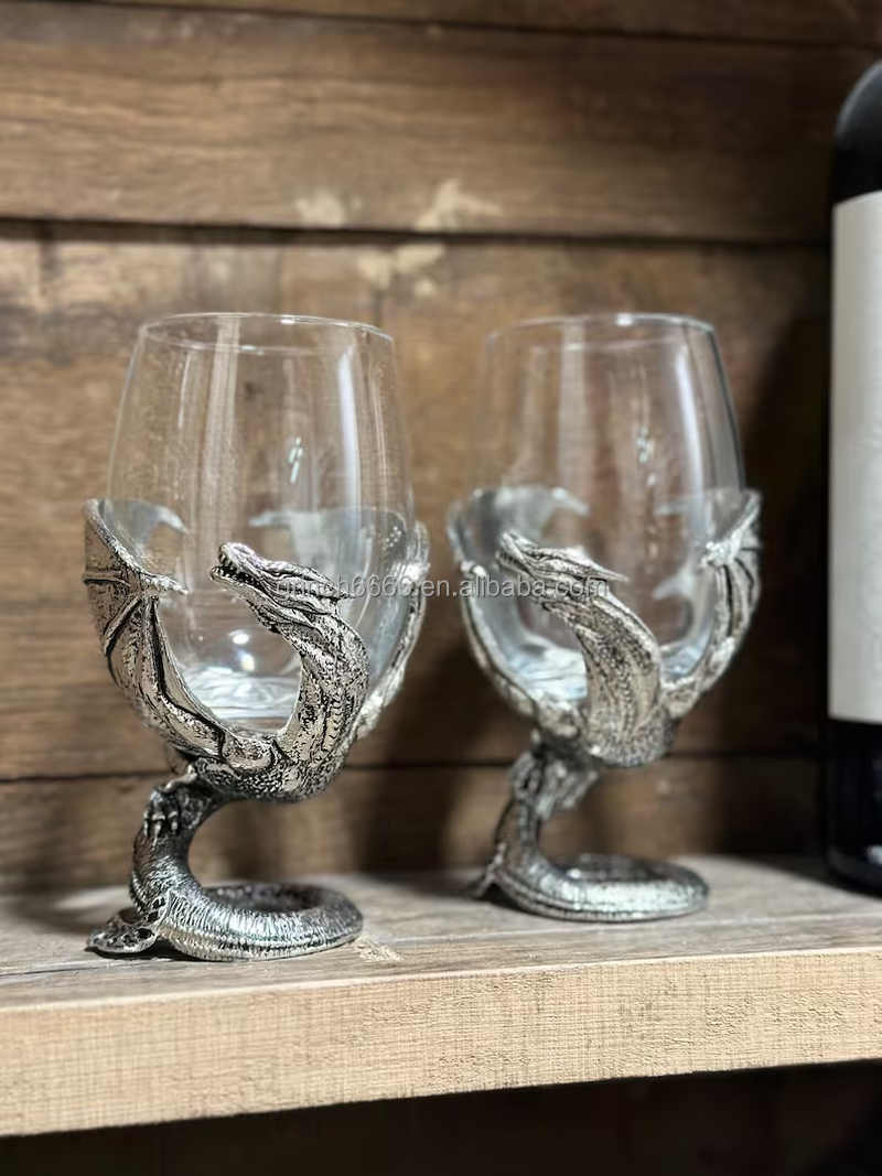 Handgefertigte Drachen-Weingläser Einzigartige Fantasy-Barware Perfektes Geschenk für Drachenliebhaber Britische Weingläser Handgemachtes Glasgeschirr| Alibaba.com