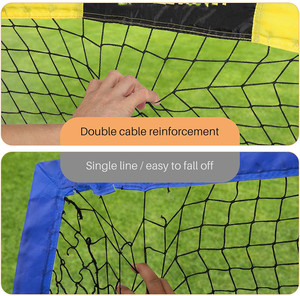Portería <span class=keywords><strong>de</strong></span> fútbol emergente grande para niños, portería <span class=keywords><strong>de</strong></span> fútbol plegable para niños, portería <span class=keywords><strong>de</strong></span> fútbol duradera para práctica <span class=keywords><strong>de</strong></span> fútbol - Product Image 5