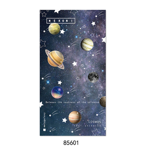 سلسلة Nekoni الكون مع شبكة ورقة دفتر الجيب لدفاتر المجلات الصغيرة المحمولة - Product Image 1