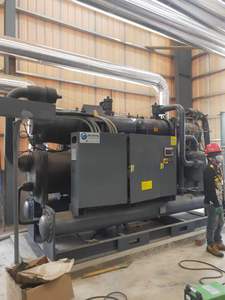 Công nghiệp/thương mại điều hòa không khí làm mát bằng nước Vít Máy làm lạnh nước làm mát và hệ thống sưởi ấm cho xây dựng - Product Image 3