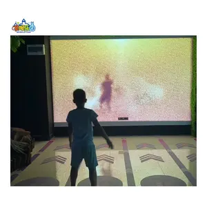 Trong nhà Kinect 3D cảm ứng cơ thể con người với trò chơi cảm biến khiêu vũ trong thời gian thực AR tường máy chiếu tương tác