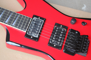 Flyoung Musical <b>Instrument</b> 6 <b>Strings</b> Red Guitar - Product Image 3