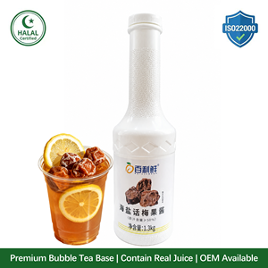 <span class=keywords><strong>Sirop</strong></span> Rafraîchissant Saveur <span class=keywords><strong>Menthe</strong></span> Sucrée pour Cocktails, Café, Bubble Tea et Glace Pilée Baili Xian - Product Image 5
