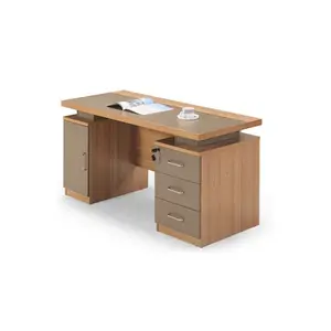 Bester Preis Einzelperson Holz Moderne Executive Desk Büromöbel Computer Staff Table Design