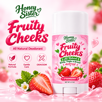 Étiquettes personnalisées, déodorant solide, senteurs de fruits personnalisées, déodorant corporel hypoallergénique, déodorant pour les fesses pour femmes