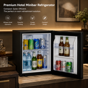 Réfrigérateur d'hôtel avancé 55W sans givre pour le confort des clients d'hôtels <span class=keywords><strong>de</strong></span> <span class=keywords><strong>luxe</strong></span> - Product Image 5