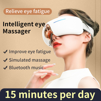 Masajeador de Ojos con Terapia de Calor Automática, Cuatro Modos de Vibración y USB Tipo-C para Usuarios de Pantalla Larga y Cuidado Ocular para Trabajo Remoto