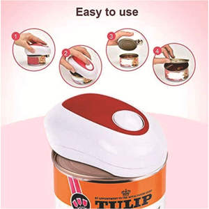 Abrelatas Automático Táctil Ecológico de Plástico, Mini Abrebotellas, Abre Tapas de Frascos, Herramienta de Cocina - Product Image 3