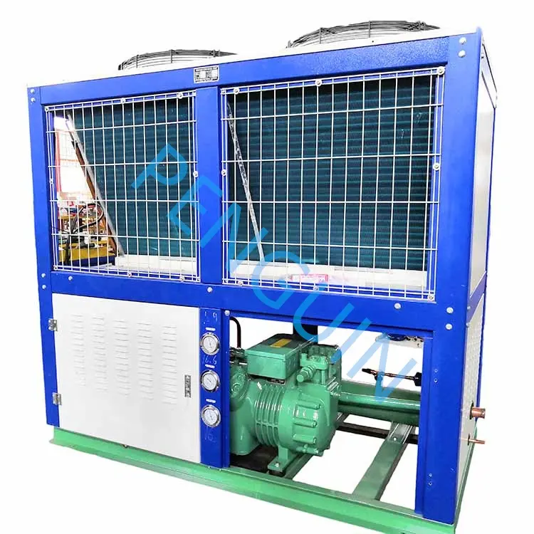 Box Type Air Cooled Refrigeration Unit Box-type Piston Compressor Condensing Unit R404A Outdoor Box Type Condensing Unit