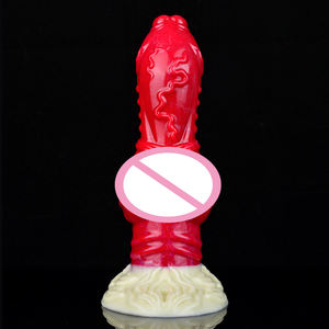 Dildo simpul anjing dengan pengisap pemijat <span class=keywords><strong>Vagina</strong></span> wanita steker <span class=keywords><strong>Anal</strong></span> barang erotis Bdsm mainan seks perbudakan untuk wanita permainan Masturbator dewasa - Product Image 2