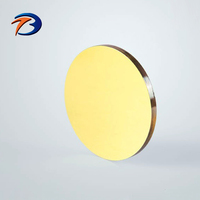 Miroir métallique réfléchissant de grand diamètre à haute réflexion, vente en gros, miroir Laser Co2
