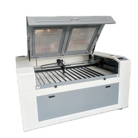 Machine de découpe laser CO2 1390 80W à refroidissement par eau, automatique et de haute précision, pour acrylique, bois, papier, MDF, PVC, verre, plastique
