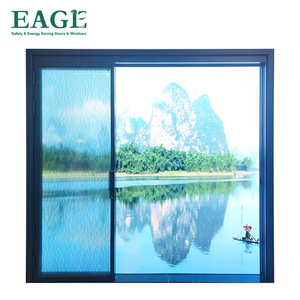 Pintu Lipat Geser Kaca Tempered Ganda Berbahan Aluminium Alloy dengan Fitur Dekorasi Perangkat Keras Merek Jerman - Product Image 6