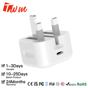 Chargeur rapide USB C 20W PD 3.0, <span class=keywords><strong>prise</strong></span> UK, adaptateur <span class=keywords><strong>secteur</strong></span> mural type C, charge rapide, chargeur de téléphone de voyage pour <span class=keywords><strong>iPhone</strong></span> 16 15 <span class=keywords><strong>14</strong></span> Samsung - Product Image 1
