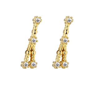 Dylam Capricorn boucles d'<span class=keywords><strong>oreilles</strong></span> Zircon 925 argent boucles d'<span class=keywords><strong>oreilles</strong></span> pour fête noël goujons cadeau - Product Image 3