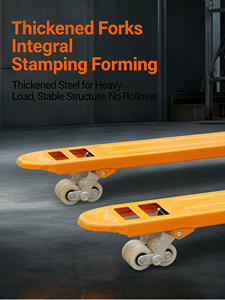 מלגזה הידראולית חדשה במשקל 3 טון, מלגזת משטחים הידראולית, מלגזה טלסקופית, עגלת הובלה הידראולית - Product Image 6