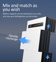 Batteries solaires liquides LiFePO4 Allsparkpower 5/7,5/10 kW 6000 cycles IP65 10,24 kWh APB-10/15/20-PO pour systèmes domestiques et électriques