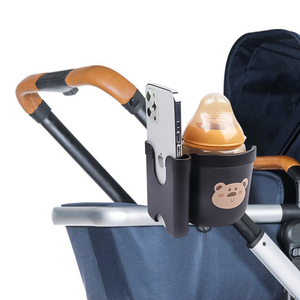 Cartoon Design Kinderwagen Getränke halter mit Telefon halter Baby Kinderwagen Organizer 2 in 1 Travel Universal Getränke halter - Product Image 1
