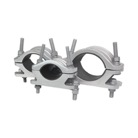 Serre-câble en alliage d'aluminium gris JGWD haute résistance, antimagnétique et anticorrosion