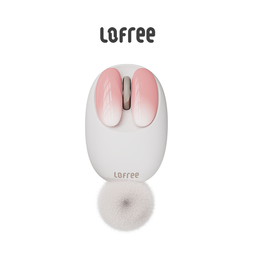 LOFREE креативная беспроводная мышь BT для ноутбука, настольного компьютера, Android, Windows, IOS, беспроводная мышь для девочек, рождественский подарок