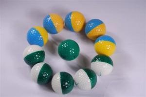 Pro V1 Personalised <strong>Golf</strong> <strong>Ball</strong> Direct Custom Luxury Used Branded <strong>Black</strong> and White Unique Bright rainbow <strong>Golf</strong> Range Yellow <strong>Ball</strong> - Product Image 5