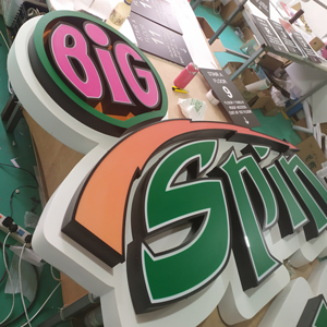 Brandnewsign nhà sản xuất tùy chỉnh không thấm nước <span class=keywords><strong>LED</strong></span> chiếu sáng phía trước ánh sáng ngoài trời 3D kênh chữ hát cửa hàng phía trước dẫn dấu hiệu - Product Image 1