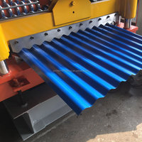 Machine de formage de tôles ondulées électriques à entraînement automatique de haute précision pour la fabrication de tuiles en acier coloré émaillé de 7,2 L