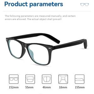 Fashion Smart AI <strong>Glasses</strong> Intelligent Touch Voice Assistant Waterproof Sunglasses Sport Blue Tooth Music Calls Voice Assistant