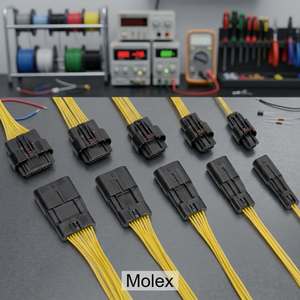 ขั้วต่อและตัวเชื่อมต่อแบบ Crimp ของ Molex คุณภาพสูง รุ่น KET MOLEX OE-06 ยี่ห้อ TYCO TE AMP JST เพื่อการเชื่อมต่อไฟฟ้าที่มีประสิทธิภาพ - Product Image 3