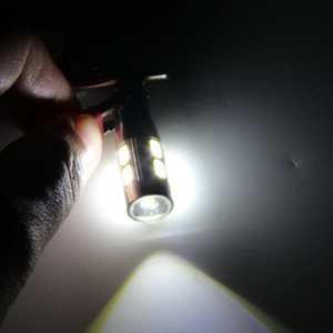 หลอดไฟมุมโค้งสีขาว ADT 12V DC รุ่น H21W BAY9S BA9S T4W BAX9S 5630 10SMD LED สำหรับไฟถอยหลังรถยนต์ - Product Image 6