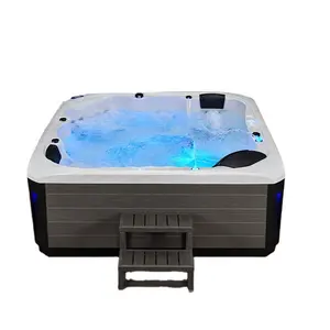 China Gold Supplier New Design freestanding outdoor spa hydro hot tub/outdoor spa pool sexy masSAge spa