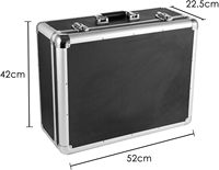 Flight case de protection universel pour platine DJ et lecteur de disques vinyles