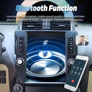 Reproductor de Video para Auto de 12.1 Pulgadas con GPS y Navegación, Pantalla Tesla para Toyota Land Cruiser Prado, Android 13 LC150 2014-2016, Radio Estéreo - Product Image 4