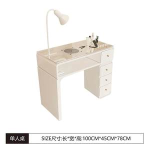 Modern Manicure <b>Table</b> Nail Bar Station Pedicure Salon Furniture Nail Dust Desk Nail <b>Tables</b> Metal Top Beauty Salon Living Room - Product Image 4