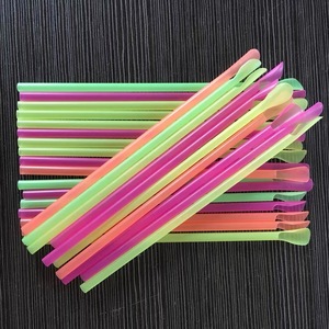 Plastica monouso sabbia e ghiaccio cucchiaio paglia pp 6*200mm - Product Image 6