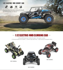 Nuevo Wltoys <span class=keywords><strong>12428</strong></span>-<span class=keywords><strong>B</strong></span> 1/12 Coche RC Eléctrico con Motor de Escobillas 2.4G 4WD de Alta Velocidad, Coche RC de Escalada con Control Remoto y Luz LED - Product Image 6